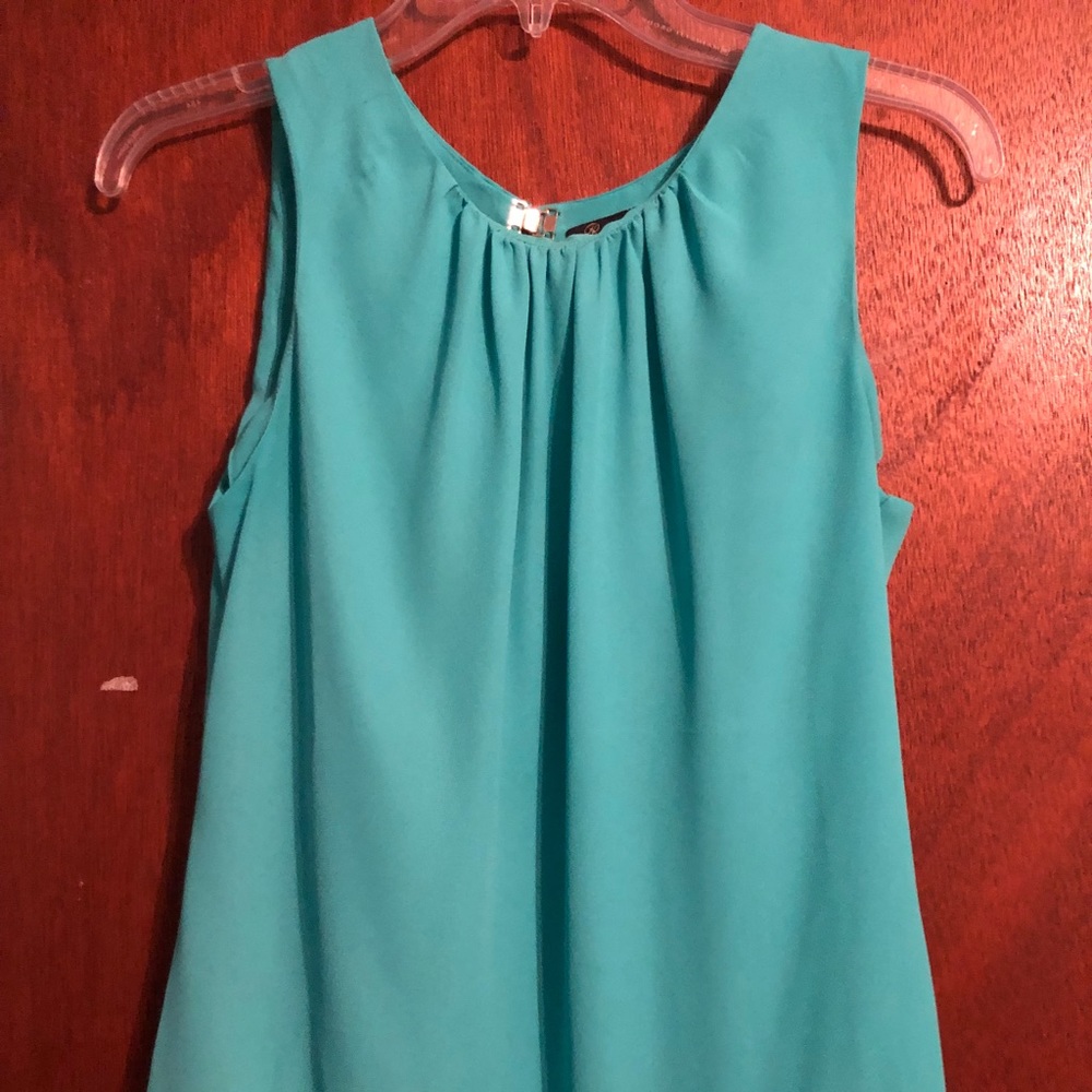 Teal Dress Shirt; Size S